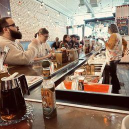 The bar The bar