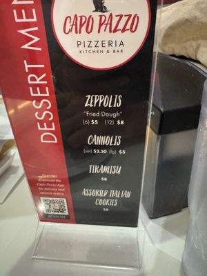 Menu photo 4 Capo Pazzo Sarasota, FL