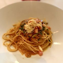 Crab pasta