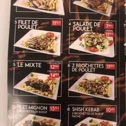 Restaurant Le Coq La-La - Menu