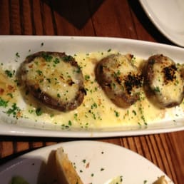 White Cheddar Stuffed Mushrooms