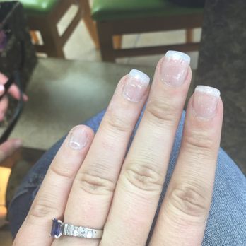 Fanci Nails & Spa - White ring is NOT what my natural nail looked like before walking in - Waxing Near Me - Lakeland, Florida Fanci Nails & Spa - White ring is NOT what my natural nail looked like before walking in - Waxing Near Me - Lakeland, Florida