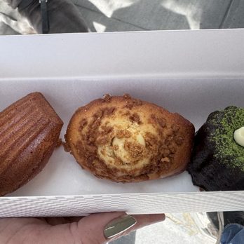 Bu Pastry Bar - A nice trio of yummies from Bu Pastry Bar. - Cafes Near Me - Pasadena, California