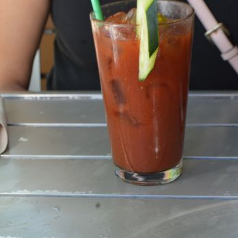 Cup Cafe - Spicy bloody Mary - New American Near Me - Tucson, Arizona