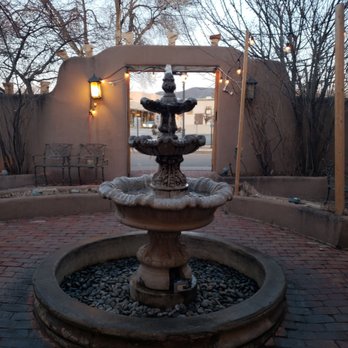 Azteca Mexican Grill - The fire pit is now a fountain - Mexican Near Me - Taos, New Mexico Azteca Mexican Grill - The fire pit is now a fountain - Mexican Near Me - Taos, New Mexico
