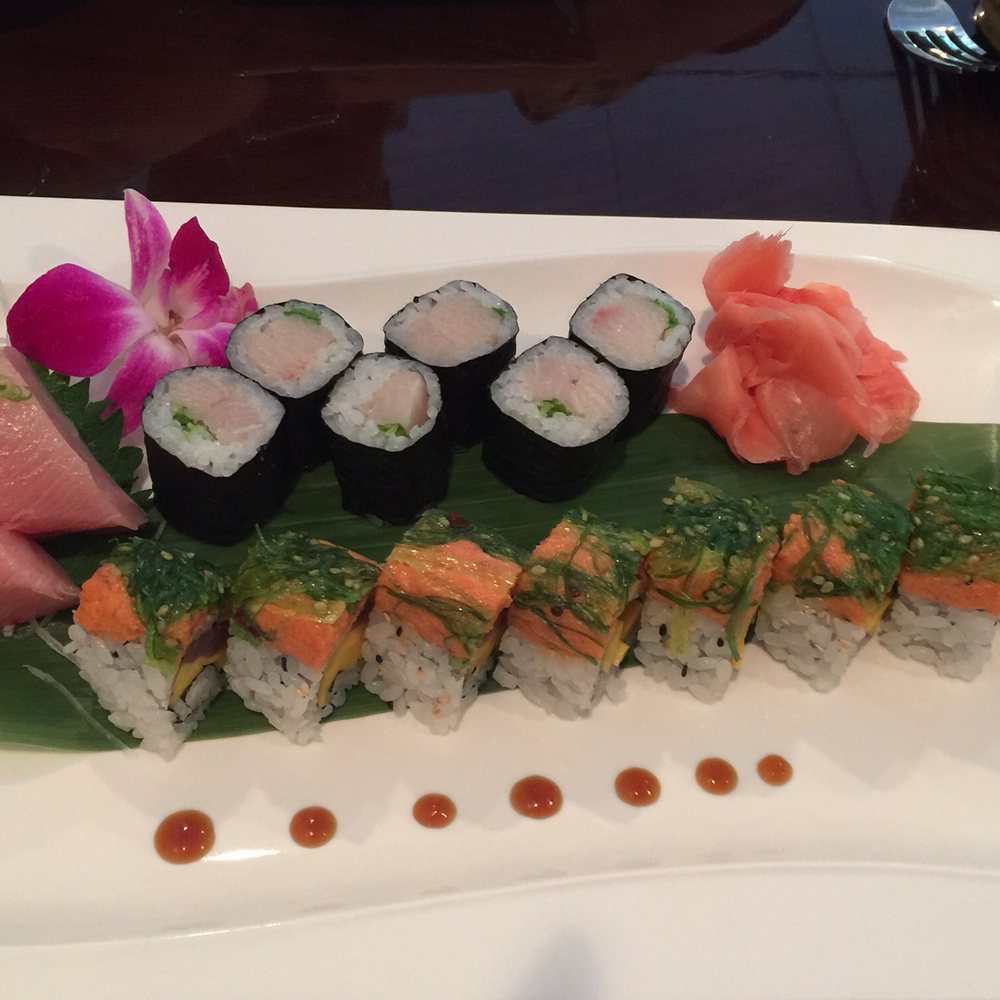 Open Sushi - Fresh Spring roll, yellowtail roll, yellowtail sashimi - Japanese Near Me - Jacksonville, Florida Open Sushi - Fresh Spring roll, yellowtail roll, yellowtail sashimi - Japanese Near Me - Jacksonville, Florida