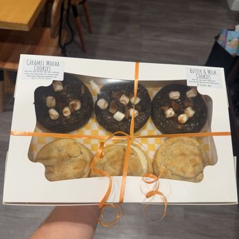 Sunshine Baker - Custom Cookie Box (caramel mocha and butter & milk sandwich cookies) - Desserts Near Me Sunshine Baker - Custom Cookie Box (caramel mocha and butter & milk sandwich cookies) - Desserts Near Me
