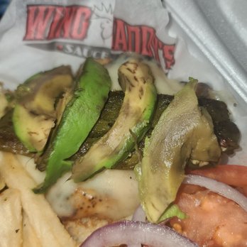 Wing Daddy's Sauce House - a chicken sandwich and fries - Chicken Wings Near Me - El Paso, Texas Wing Daddy's Sauce House - a chicken sandwich and fries - Chicken Wings Near Me - El Paso, Texas