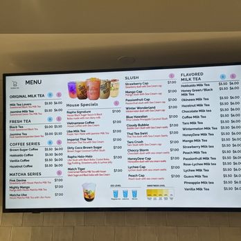 Rapha Tea - Menu - Bubble Tea Near Me - Chandler, Arizona