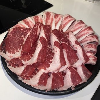 Nabemono Shabu Shabu - Two Item Combo w/ Prime Beef Belly & Angus Beef Chuck - Japanese Near Me - Alhambra, California