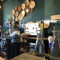 Zava Cafe - Interior barista station.