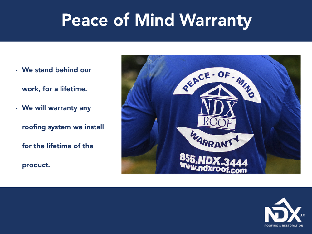 Slide of NDX Roofing and Restoration