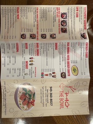 Menu photo 6 Pho The Bowl Laguna Niguel, CA Menu photo 6 Pho The Bowl Laguna Niguel, CA