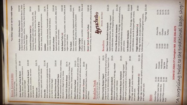 Menu photo 5 Bruchelle's Bagel Bistro Covington, WA Menu photo 5 Bruchelle's Bagel Bistro Covington, WA