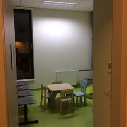 Samodzielny Publiczny Dziecięcy Szpital Kliniczny w Warszawie - Dodatkowa mała salka dla najmłodszych na izbie przyjęć.