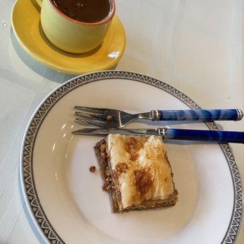 Patogh Restaurant - Turkish coffee + baklava - Middle Eastern Near Me - Turlock, California