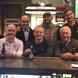 Augie's Tavern - Cincy sports broadcasting enjoying a cold one!
