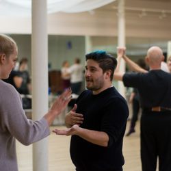 Our instructor Jesus teaching a private lesson