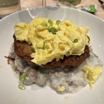 Benedict's - Fried Smoked Pork Chop and eggs - Breakfast & Brunch Near Me - Rochester, Minnesota Benedict's - Fried Smoked Pork Chop and eggs - Breakfast & Brunch Near Me - Rochester, Minnesota
