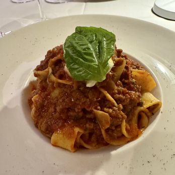 Bucatini - Pappardelle alla bolognese - Italian Near Me - New York, New York