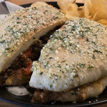 Wicked Warren's - Philly Cheesesteak Panuzzo w/side of chips - Breweries Near Me - Jamestown, New York