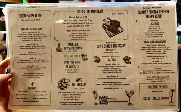 Menu photo 7 Dodo Bird Kitchen and Cocktails Scottsdale, AZ Menu photo 7 Dodo Bird Kitchen and Cocktails Scottsdale, AZ