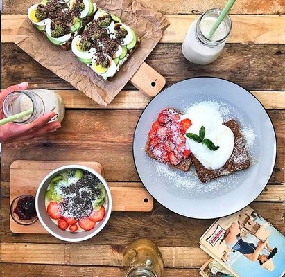Hungry biker cafe by null
