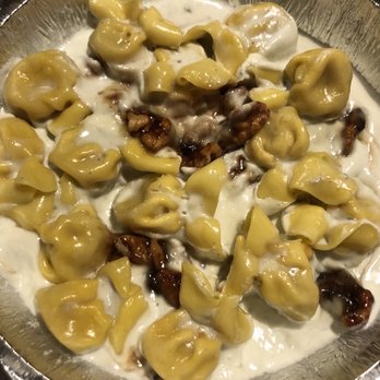 Graziella's - Four cheese & pear fiocchi with Gorgonzola sauce + candied walnuts - Italian Near Me - Brooklyn, New York