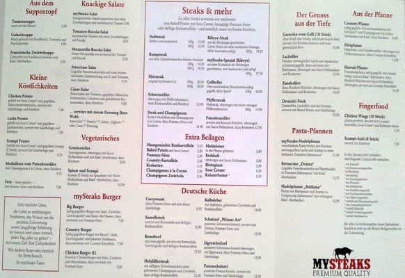 Menu photo 1 MySteaks Seevetal, NI Menu photo 1 MySteaks Seevetal, NI