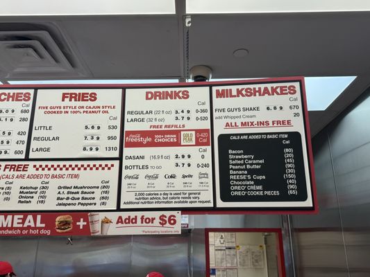 Menu photo 1 Five Guys Merrick, NY