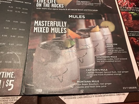 Menu photo 5 LongHorn Steakhouse Orlando, FL