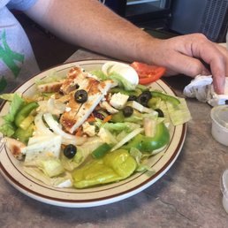 Chicken Greek Salad