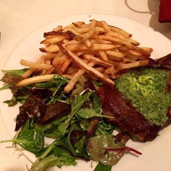 La Voile - Steak with garlic butter. So good! - French Near Me - Boston, Massachusetts La Voile - Steak with garlic butter. So good! - French Near Me - Boston, Massachusetts