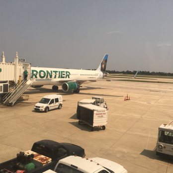 Frontier Airlines - This is our plane sitting idle for 7 hours. - Airlines Near Me - Chicago, Illinois