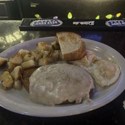 Tumbleweed Bar - Chicken Fried Steak Breakfast