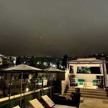 Chamberlain West Hollywood - rooftop at night - Hotels Near Me - West Hollywood, California Chamberlain West Hollywood - rooftop at night - Hotels Near Me - West Hollywood, California