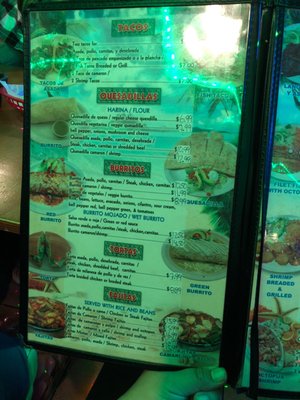 Menu photo 3 El Rey Del Mar Reseda, CA