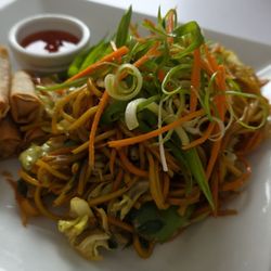 Blue Ice - Vegetarian pancit