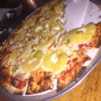 Nick's Pizza & Pub - My creation: , Canadian bacon and Giardiniera peppers - Pizza Near Me - Elgin, Illinois Nick's Pizza & Pub - My creation: , Canadian bacon and Giardiniera peppers - Pizza Near Me - Elgin, Illinois