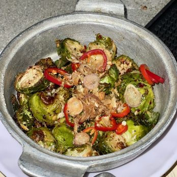 HaiSous Vietnamese Kitchen - Crispy brussel sprouts (tasting menu winter 2024) - Vietnamese Near Me - Chicago, Illinois