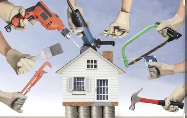 D&B Home Contractors Logo