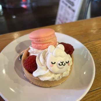 Bibble & Sip - Raspberry Lychee Tart - Coffee & Tea Near Me - New York, New York Bibble & Sip - Raspberry Lychee Tart - Coffee & Tea Near Me - New York, New York