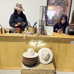 Papagni Wines - Custom hat bar