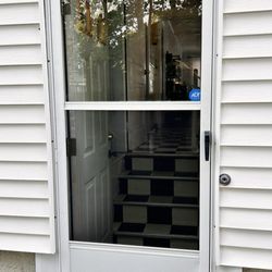 Durfee Hardware - Repair my ratty screen on my screen door and it looks like new!