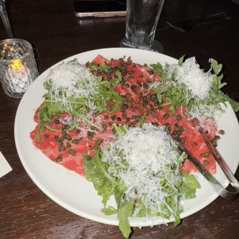 Vespaio Ristorante - Wagyu carp Carpaccio Nostra Moda* - Italian Near Me - Austin, Texas Vespaio Ristorante - Wagyu carp Carpaccio Nostra Moda* - Italian Near Me - Austin, Texas