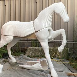 Equinox Studios - Burning Man Horse (artist will take from Sea).