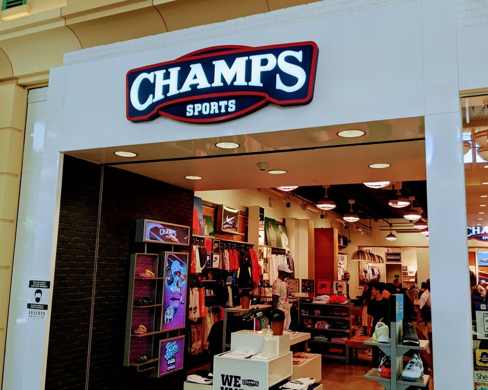 CHAMPS SPORTS Updated August 2024 288 Westshore Plz, Tampa, Florida