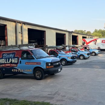 Bucky Holland Heating Cooling Plumbing - Morning set-up! - Heating & Air Conditioning/HVAC Near Me - Macon, Georgia Bucky Holland Heating Cooling Plumbing - Morning set-up! - Heating & Air Conditioning/HVAC Near Me - Macon, Georgia