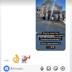 New Your Helicopter - Terrible and very immature as a company...