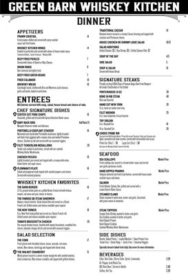 Menu photo 3 Green Barn Whiskey Kitchen Red Bluff, CA Menu photo 3 Green Barn Whiskey Kitchen Red Bluff, CA